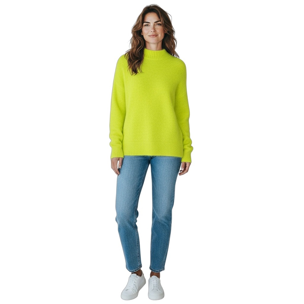 Scotch and soda alpaca wool blend neon green sweater size M
Saint Patrick’s day